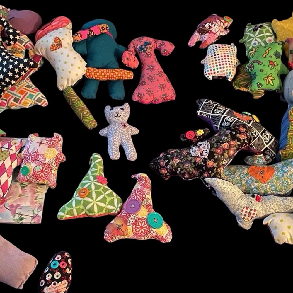 Colorful Plush Toy Collection